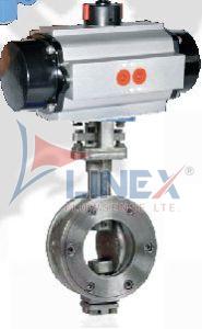 Pneumatic Actuated Butterfly Valve