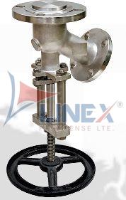Y Flush Bottom Valve