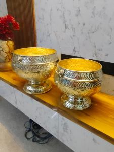 Brass Vintage Planter