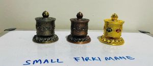 Brass Tibetan Prayer Wheel