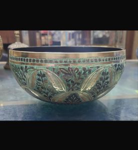 Brass Tibetan Singing Bowl