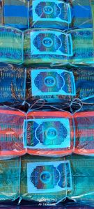 Blue Patti Cotton Gamcha