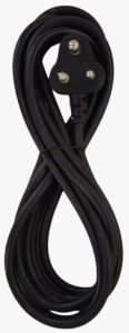 Heavy Duty Three Pin Power Cord