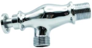 Stainless Steel Push Type Bib Cock Tap