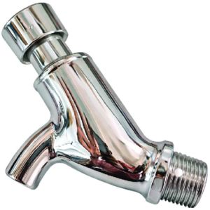 Stainless Steel Push Type Pillar Tap