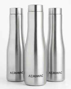 Aerowac Vana Single Wall Stainless Steel 3 Bottle Set