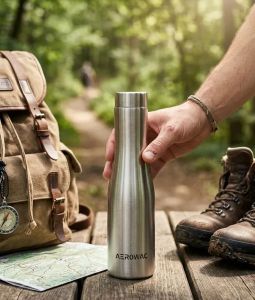 Aerowac Vana Single Wall Stainless Steel 3 Bottle Set