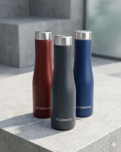 Aerowac Vana Single Wall Stainless Steel Multicolor 3 Bottle Set