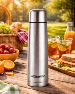 Aqua Double Wall Vacuum Insulated Stainless Steel Bottle 1000ml