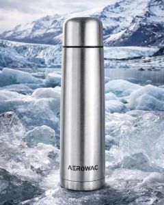 Aqua Double Wall Vacuum Insulated Stainless Steel Bottle 1000ml