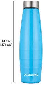 Astra Single Wall Stainless Steel Bottle Glossy Sky Blue