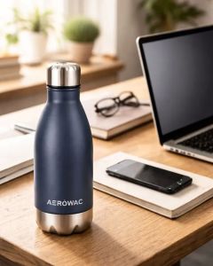 Hydro Single Wall Stainless Steel Bottle Matt Grey