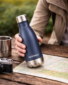 Hydro Single Wall Stainless Steel Bottle Matt Grey