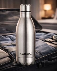 Hydro Single Wall Stainless Steel Bottle Matt Silver