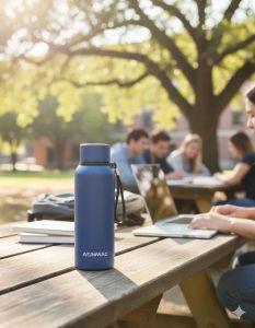 Kaia Double Wall Stainless Steel Bottle 600ml