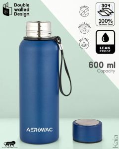 Kaia Double Wall Stainless Steel Bottle 600ml