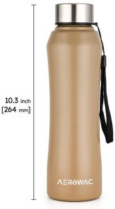 Mist Single Wall Stainless Steel Bottle Matt Beige