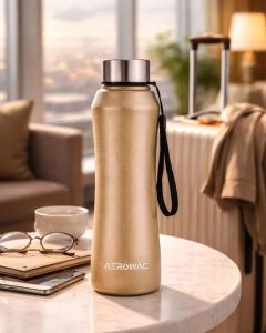 Mist Single Wall Stainless Steel Bottle Matt Beige