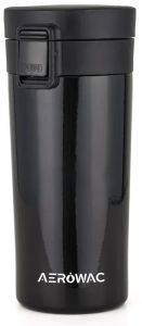 Rivo Vacuum Insulated Coffee Mug Bottle Royal Black