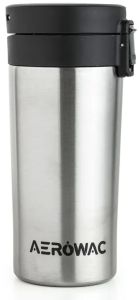 Rivo Vacuum Insulated Coffee Mug Bottle with Strainer