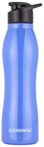 Silva Single Wall Stainless Steel Bottle Glossy Blue