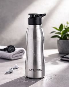 Silva Single Wall Stainless Steel Bottle Matt Silver