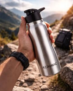 Silva Single Wall Stainless Steel Bottle Matt Silver