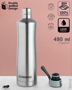 Terra Heavy Duty Double Wall Stainless Steel Bottle 490ml
