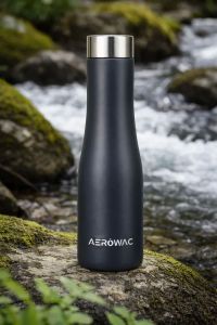 Vana Single Wall Stainless Steel Bottle Matt Grey