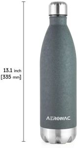 1000ml Viva Double Wall Vacuum Insulated Stainless Steel Water Bottle