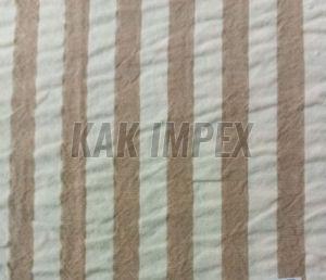 Poly Cotton Seersucker Stripe Fabric