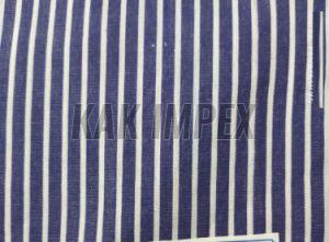 Striped Cotton Drill Fabric