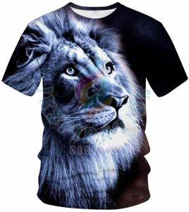Men Casual Printed Cotton T Shirt