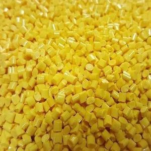 Yellow Virgin LDPE Plastic Granules