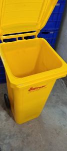 120 Litre Wheel Plastic Dustbin