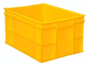 20 Litre Supreme Yellow Plastic Crate