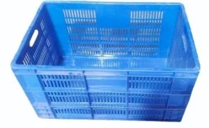 Side Perforated Banana Plastic Crate