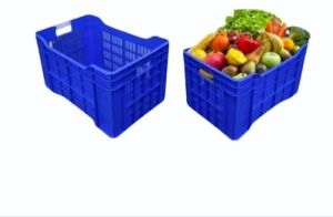 Single Wall Plastic Vegetable Crate