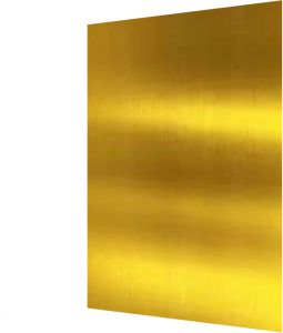 Brush & Mirror Golden ACP Panel