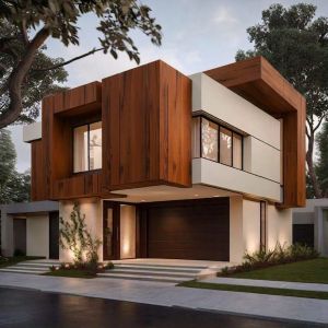 Premium Mahogany Wood Series ACP Panel