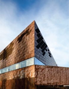 Tarnish Metallic Glazed Copper ACP Panel