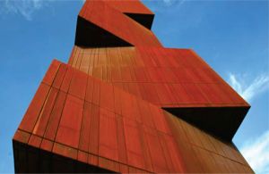Tarnish Metallic  Pre Rusted Cor-Ten ACP Panel