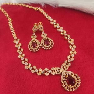 Designer Micro Plated Necklace Set