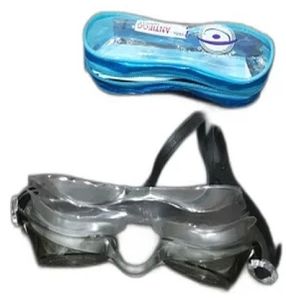 Black Swimming Silicone Goggles