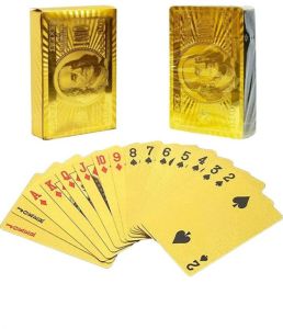 Golden Playing Cards