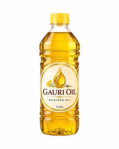 1 Litre Pure Kachi Ghani Mustard Oil