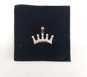 Diamond Studded Gold Pendant