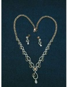 Real Diamond Necklace Set
