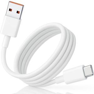 White Data Cable