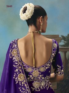 Ladies Premium Glass Tissue Organza Saree